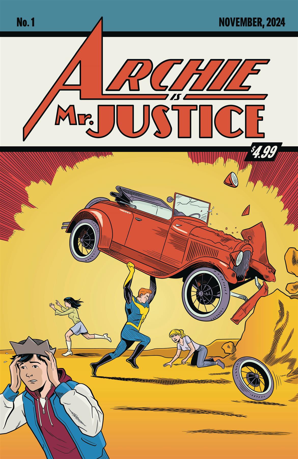 Archie Is Mr Justice #1 (of 4) Cvr C Matt Talbot Archie Comic Publications Comic Book