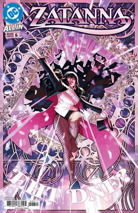 ZATANNA #6 (OF 6) CVR A JAMAL CAMPBELL DC Comics Comic Book 2025