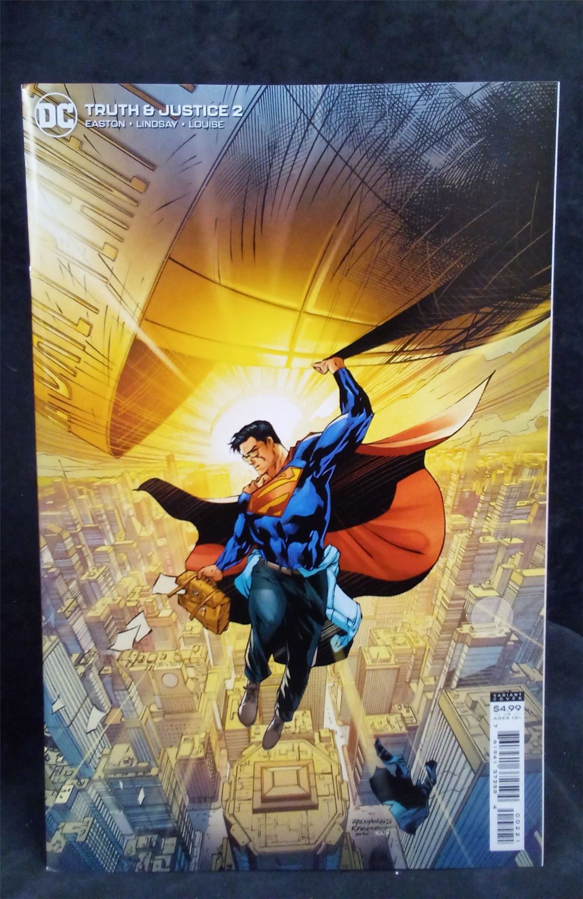 Truth & Justice #2 Variant Cover 2021 DC Comics Comic Book