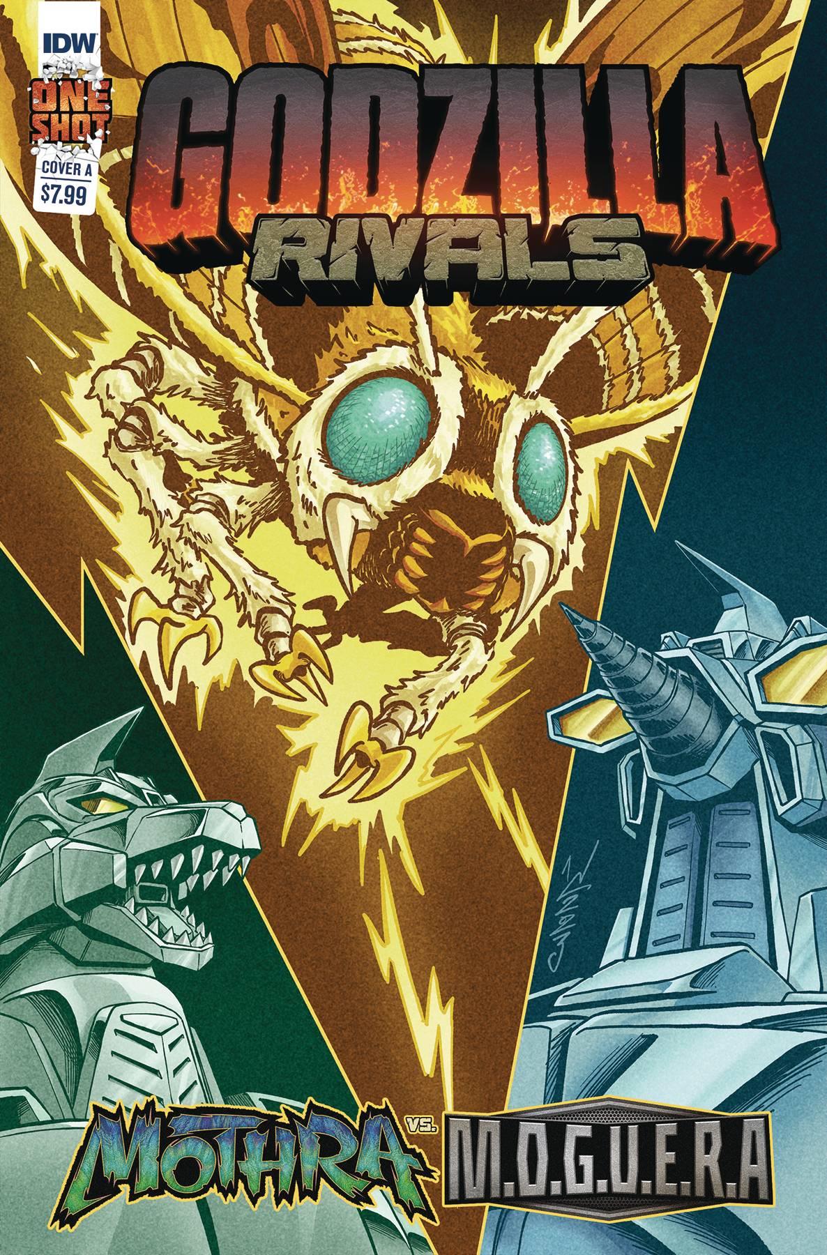 Godzilla Rivals Mothra Vs Moguera #1 Cvr A Chan Idw-prh Comic Book