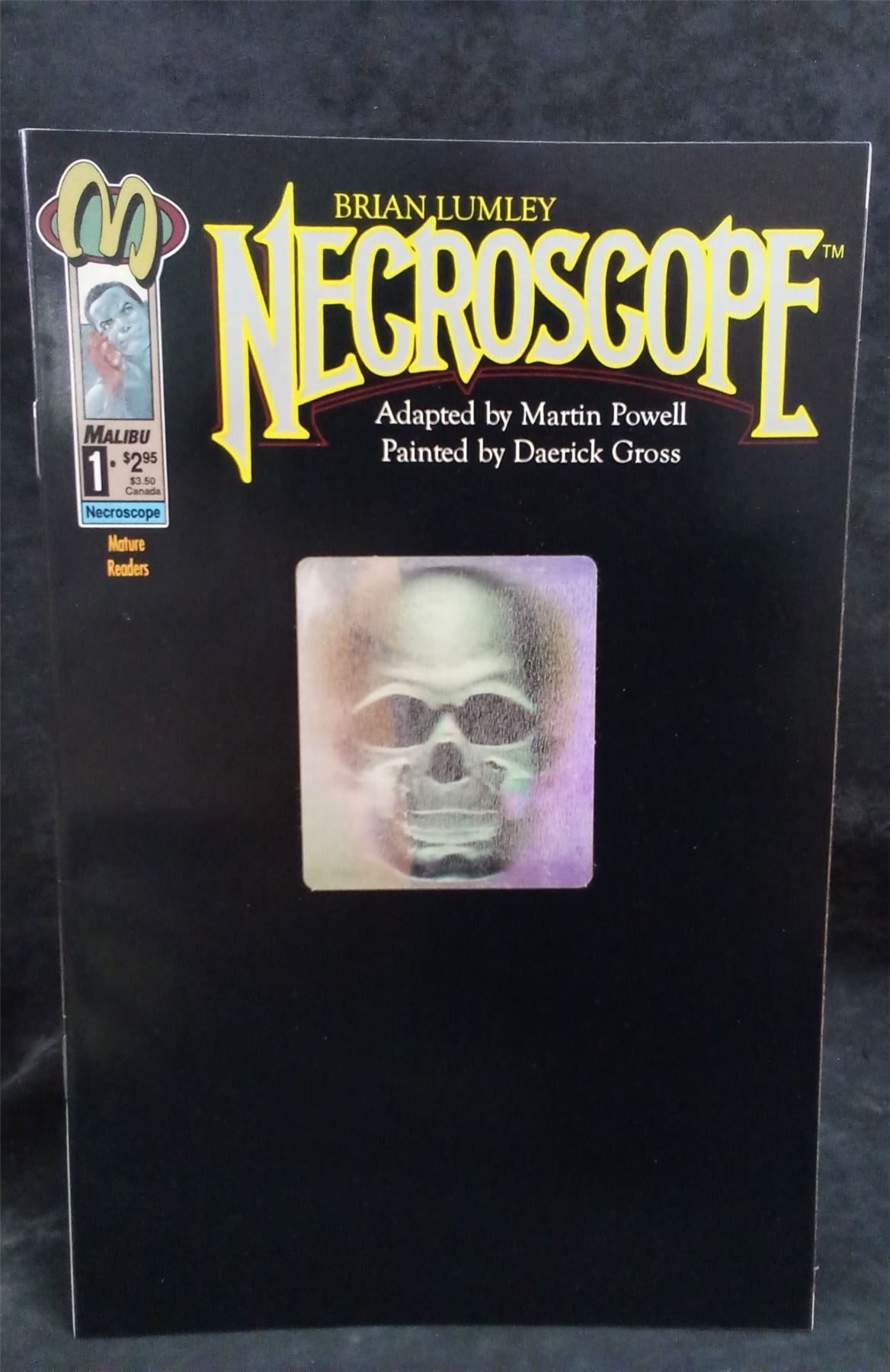 Necroscope #1 First Printing Variant 1992 malibu Comic Book