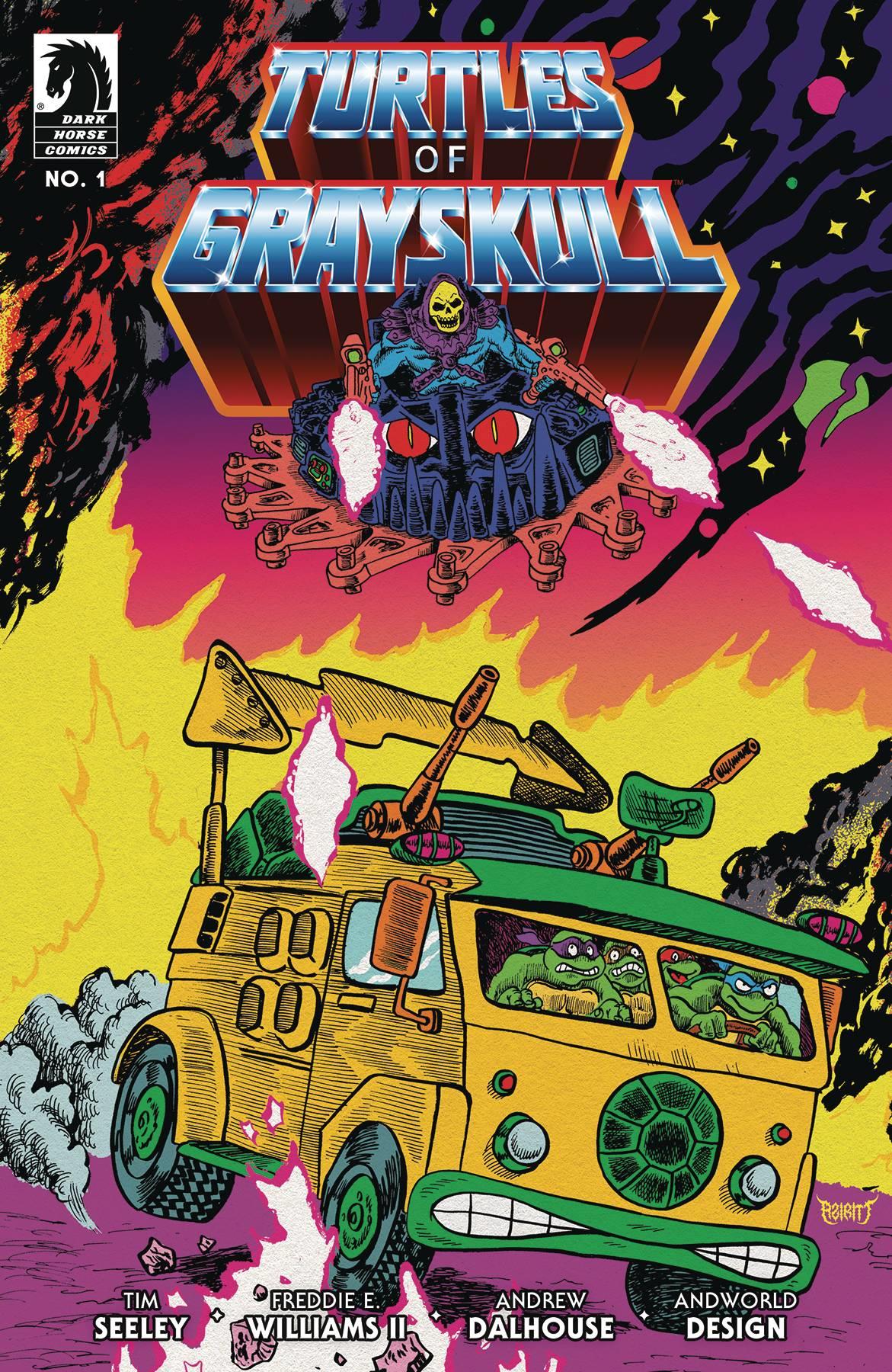 Turtles Of Grayskull #1 Cvr C Zirit Dark Horse Prh Comic Book