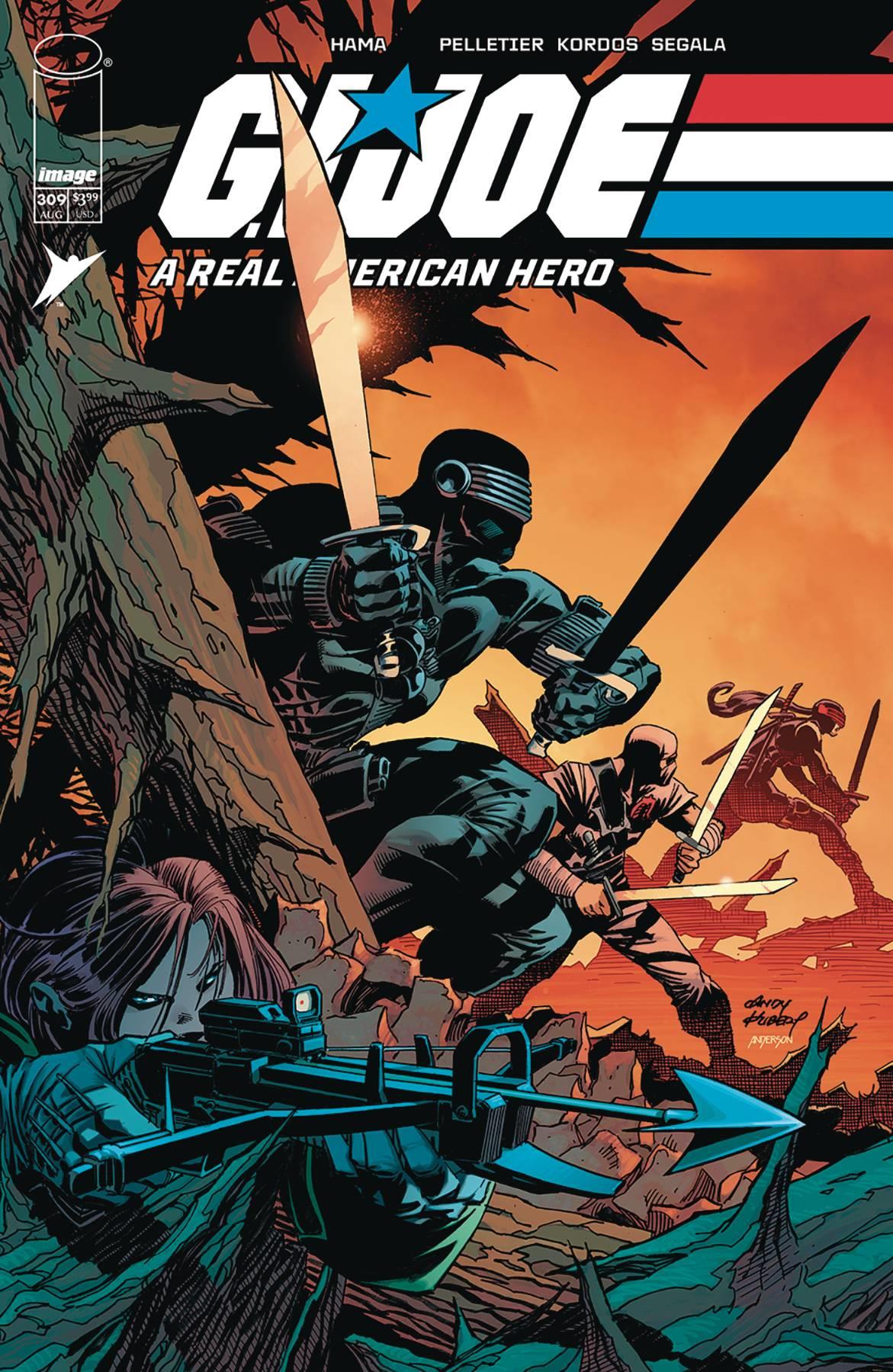 Gi Joe A Real American Hero #309 Cvr A Kubert & Anderson Cvr A Kubert & Anderson Image Comic Book 2024