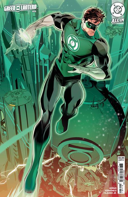 Green Lantern #16 Cvr C John Timms Card Stock Var DC Comics Comic Book