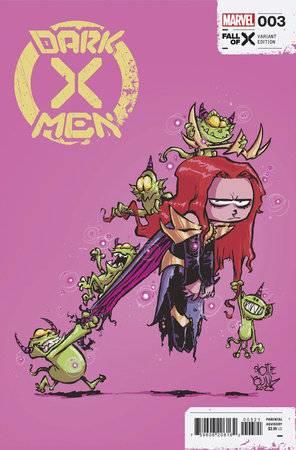 Dark X-men #3 (Skottie Young Var) Marvel Prh Comic Book 2023