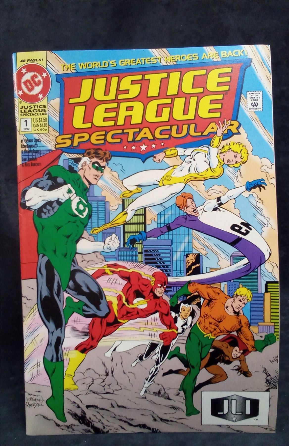 Justice League Spectacular #1 Green Lantern Cover 1992 DC Comics Comic Book