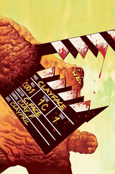 CLAYFACE CELEBRITY DIRT #1 (OF 6) CVR B MIKE DEL MUNDO CARD STOCK VAR DC Comics Comic Book 2026