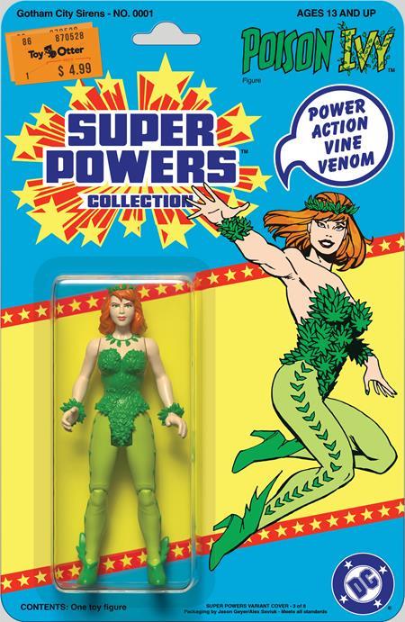 Gotham City Sirens #1 (of 4) Cvr E Jason Geyer & Alex Saviuk Dc Super Powers Card Stock Var DC Comics Comic Book