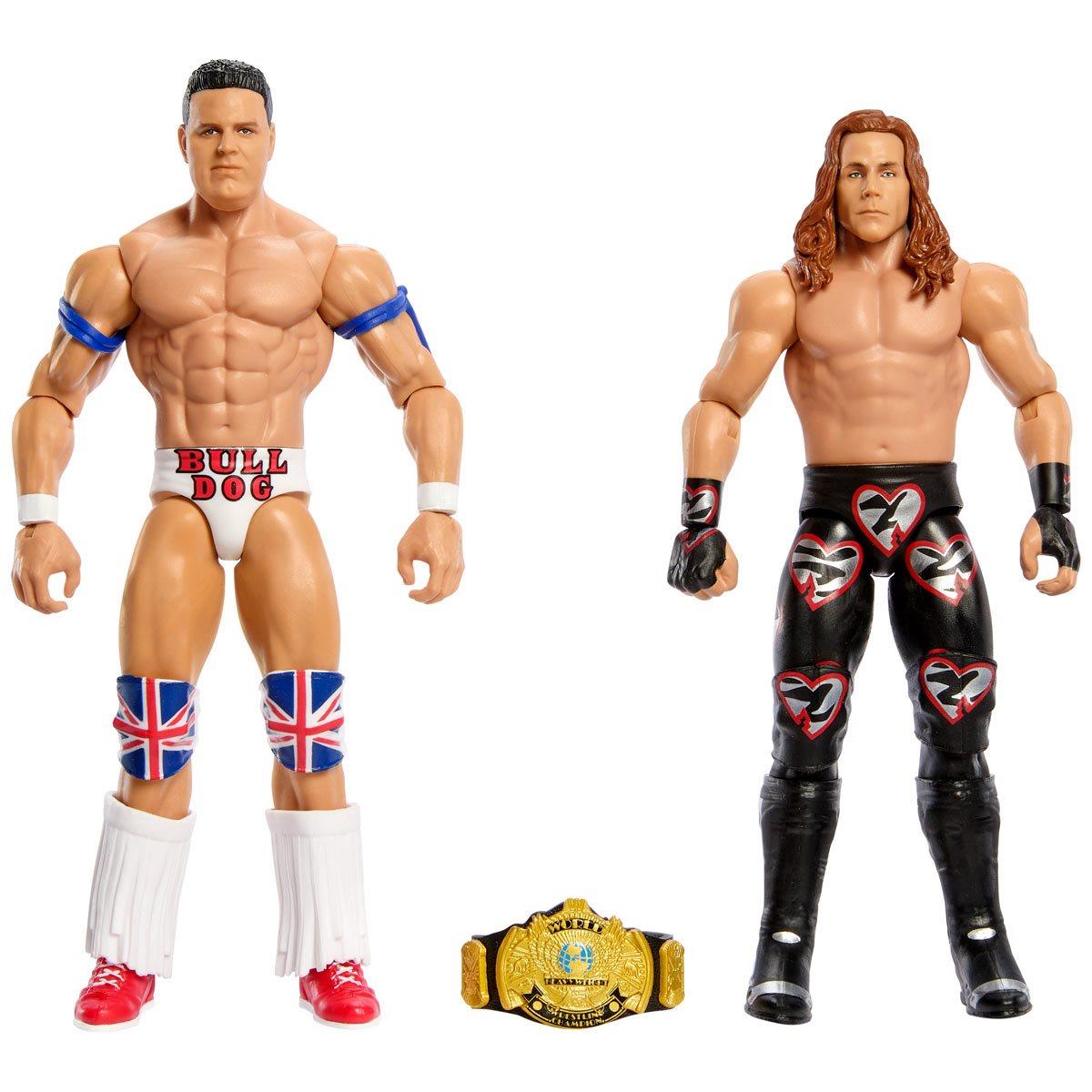 Wwe Championship Showdown British Bulldog vs Shawn Michaels Two-pack Action Figures Series 16
