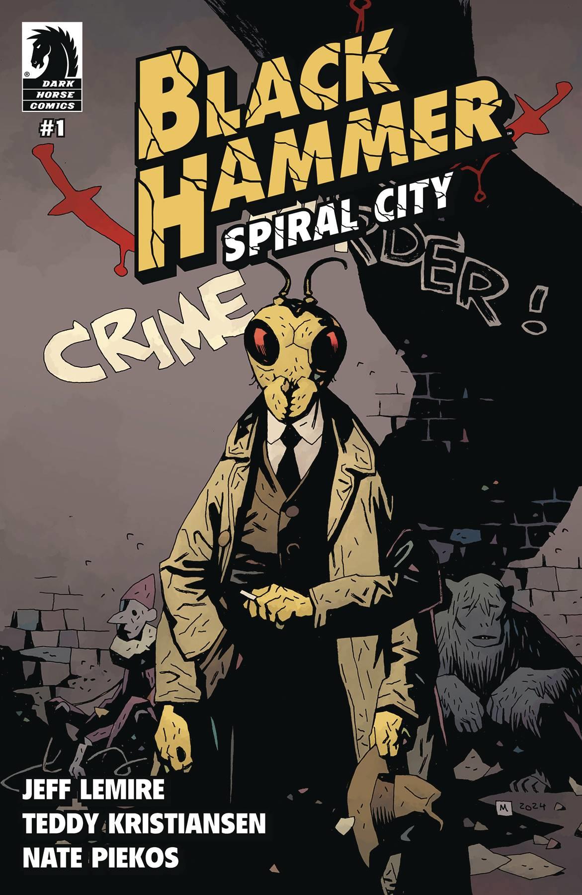Black Hammer Spiral City #1 Cvr B Mignola Dark Horse Prh Comic Book