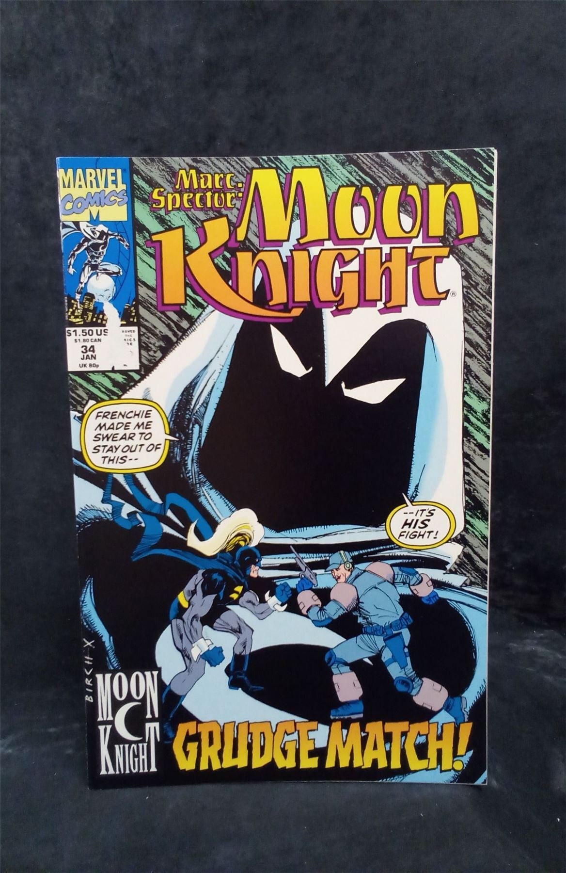 Marc Spector: Moon Knight #34 1992 Marvel Comics Comic Book