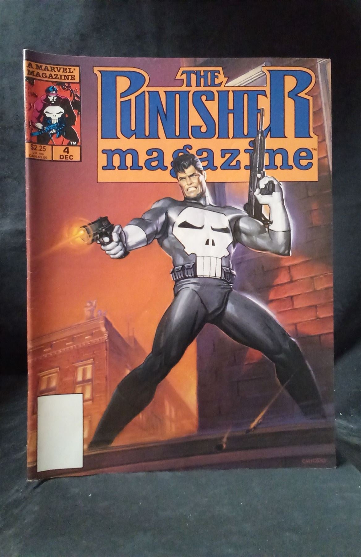The Punisher Magazine #4 1989 Marvel Comics Comic Book