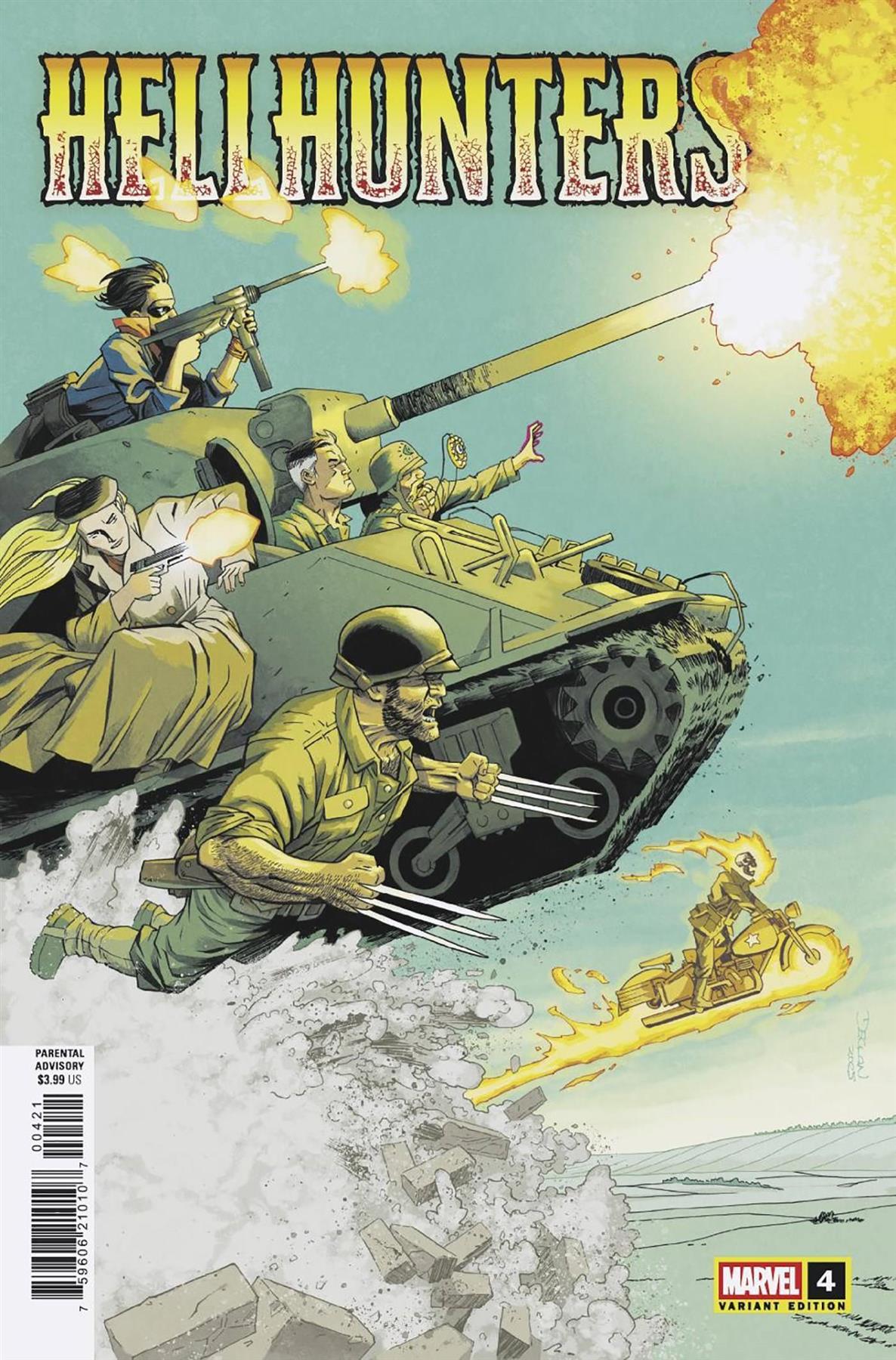 Hellhunters #4 Declan Shalvey Var Marvel Prh Comic Book 2025