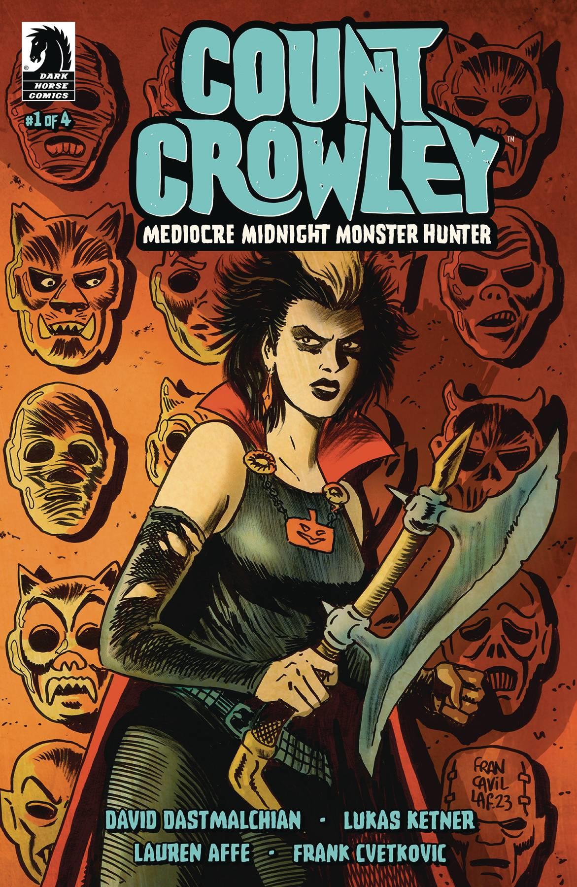 Count Crowley Mediocre Midnight Monster Hunter #1 Cvr B Dark Horse Prh Comic Book