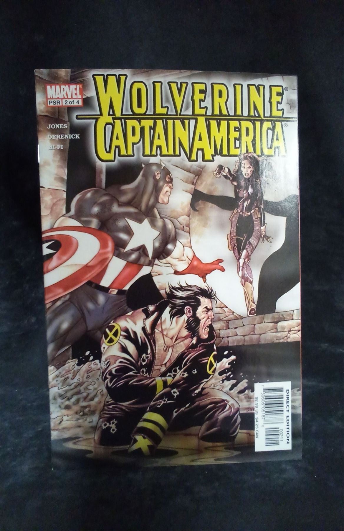 Wolverine Captain America 2 of 4 Comic Book