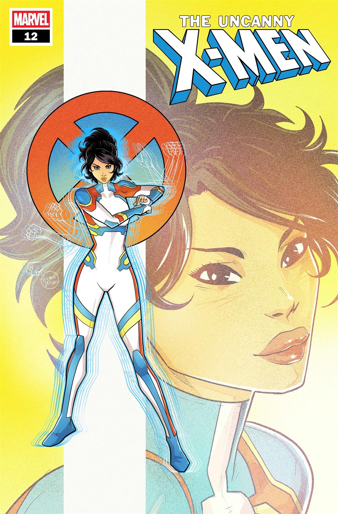 Uncanny X-men #12 Luciano Vecchio Jitter Var Luciano Vecchio Jitter Var Marvel Prh Comic Book 2025