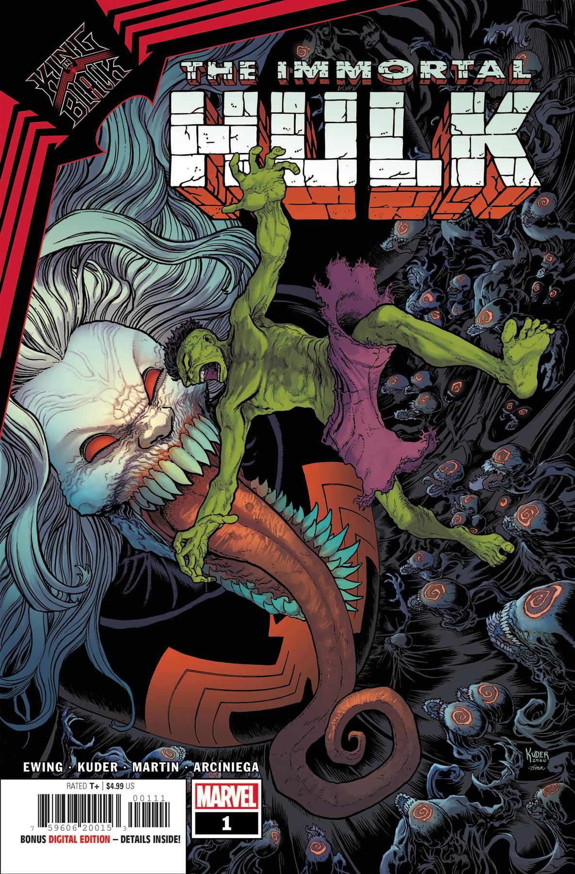 King In Black Immortal Hulk #1 () Marvel Comics Comic Book 2020