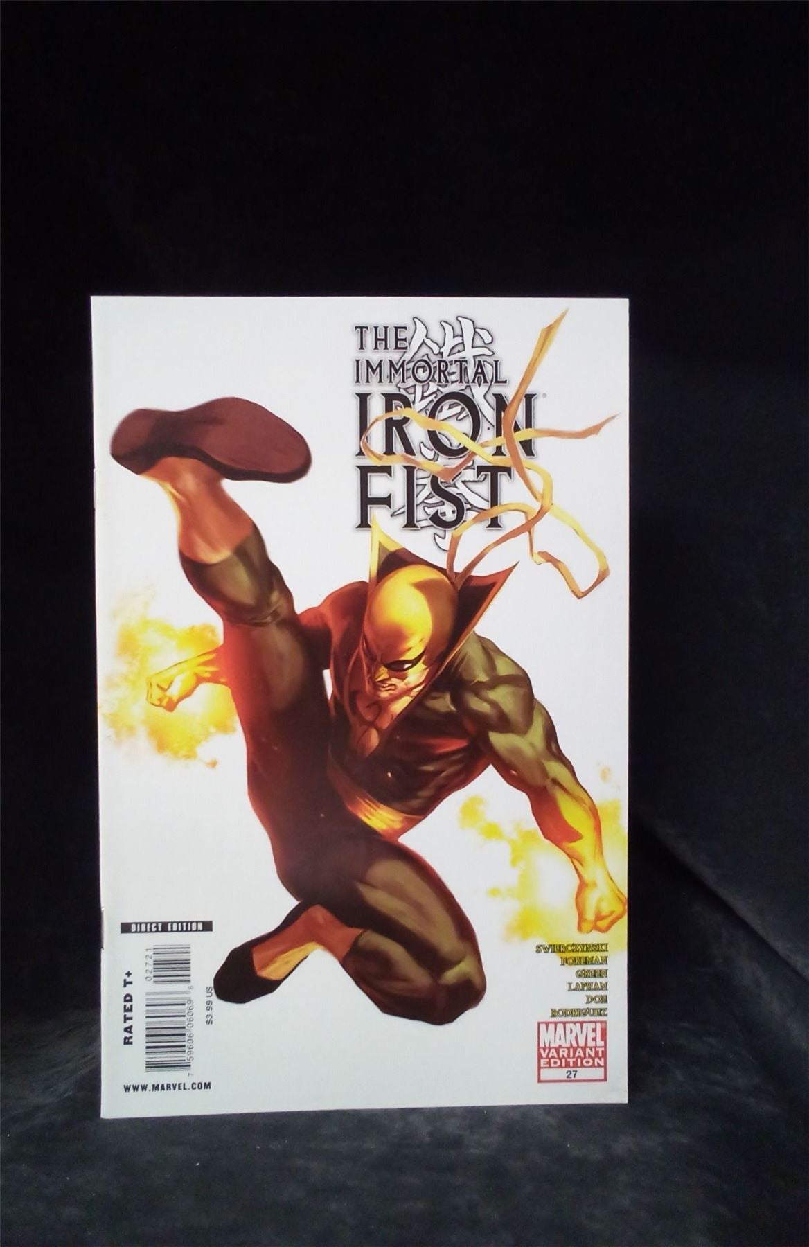 The Immortal Iron Fist #27 Marko Djurdjevic Variant Cover 2009 Marvel Comics Comic Book