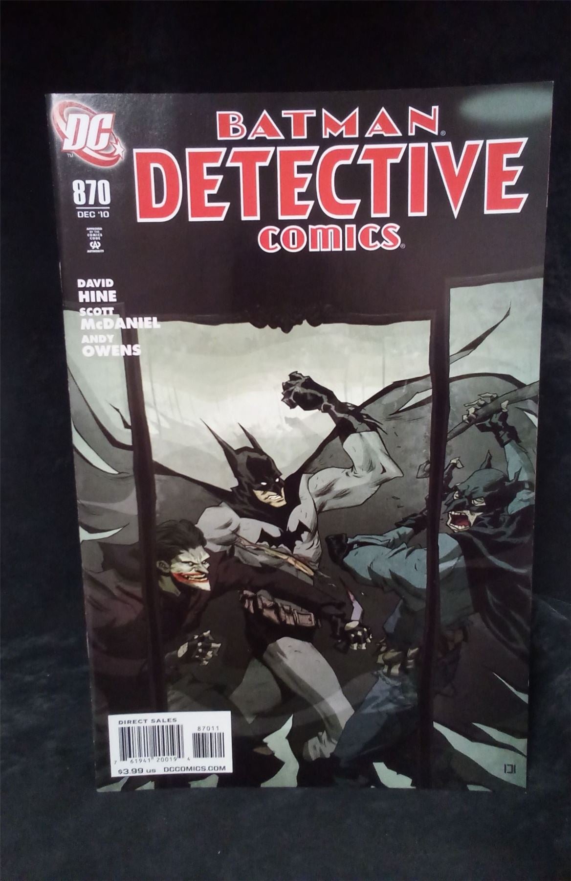 Detective Comics #870 Direct Edition 2010 DC Comics Comic Book