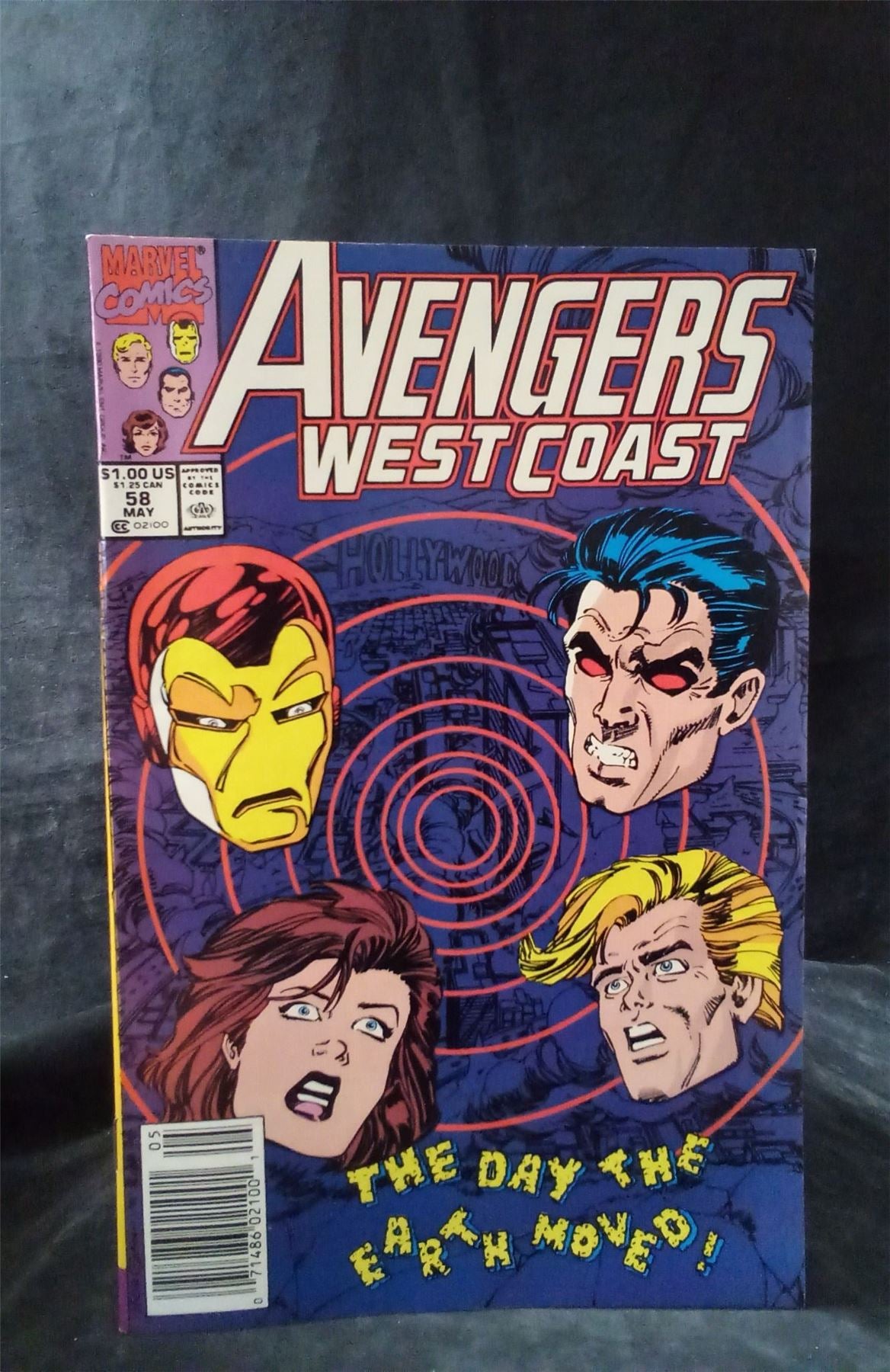 Avengers West Coast #58 1990 Marvel Comics Comic Book