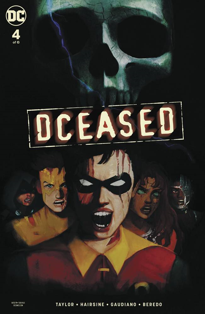 Dceased #4 (Card Stock Horror Var Ed) DC Comics Comic Book