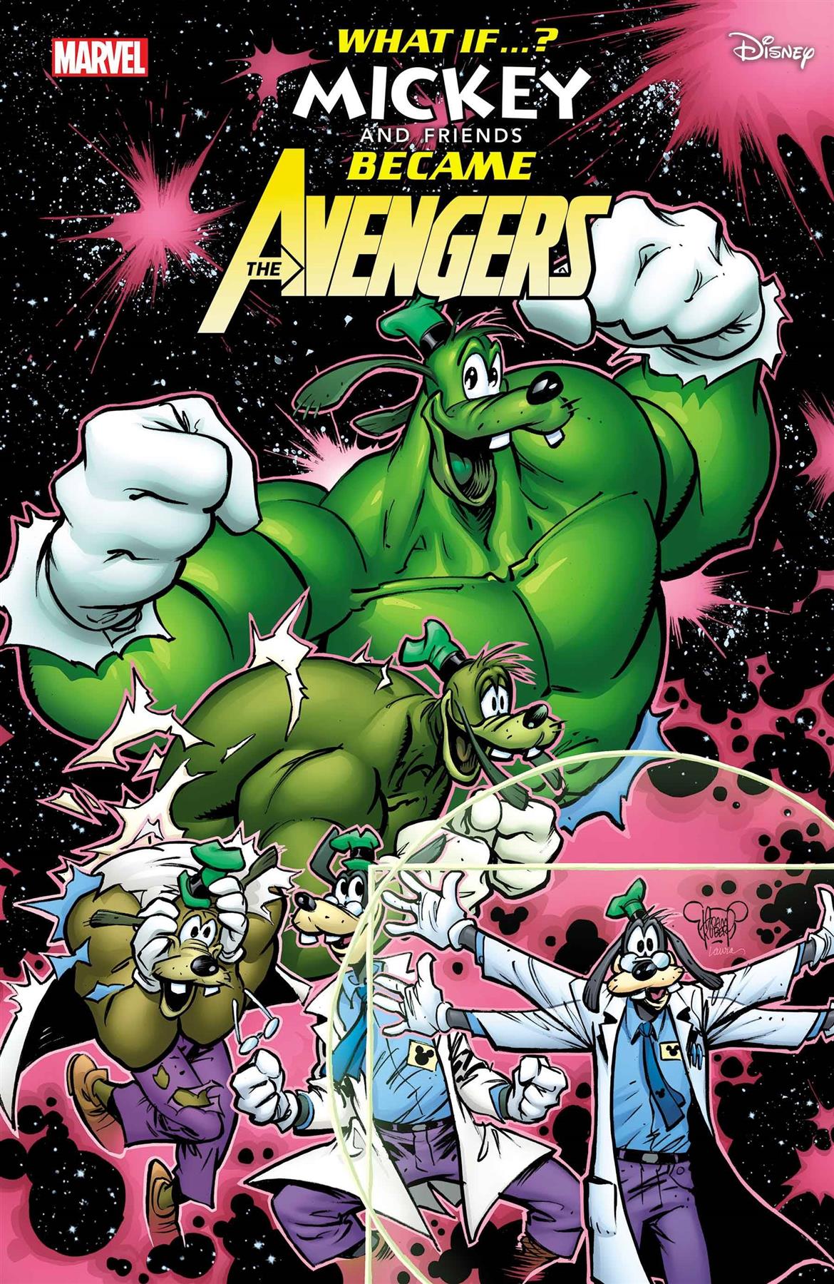 What If Mickey & Friends Became Avengers #1 (Adam Kubert Var) Marvel Prh Comic Book 2025
