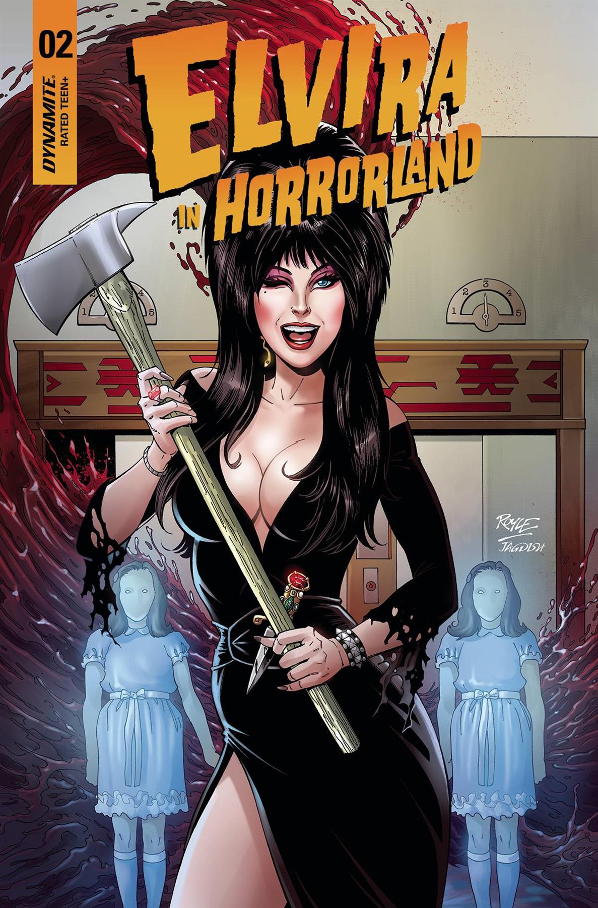 Elvira In Horrorland #2 Cvr B Royle Dynamite Comic Book