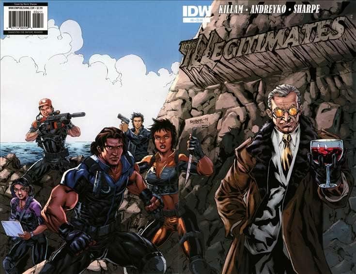 Illegitimates #6 IDW Publishing Comic Book