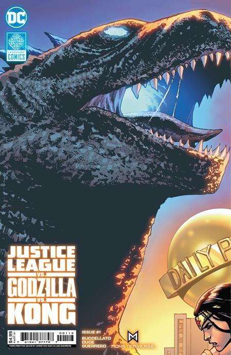 Justice League Vs Godzilla Vs Kong #1 Final Printing DC Comics Comic Book