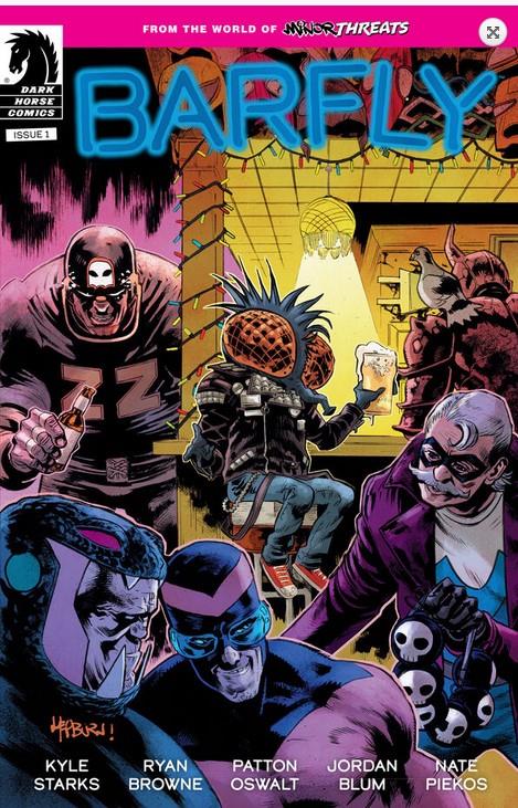 From World Of Minor Threats Barfly #1 Cvr D Hepburn Foil Dark Horse Prh Comic Book