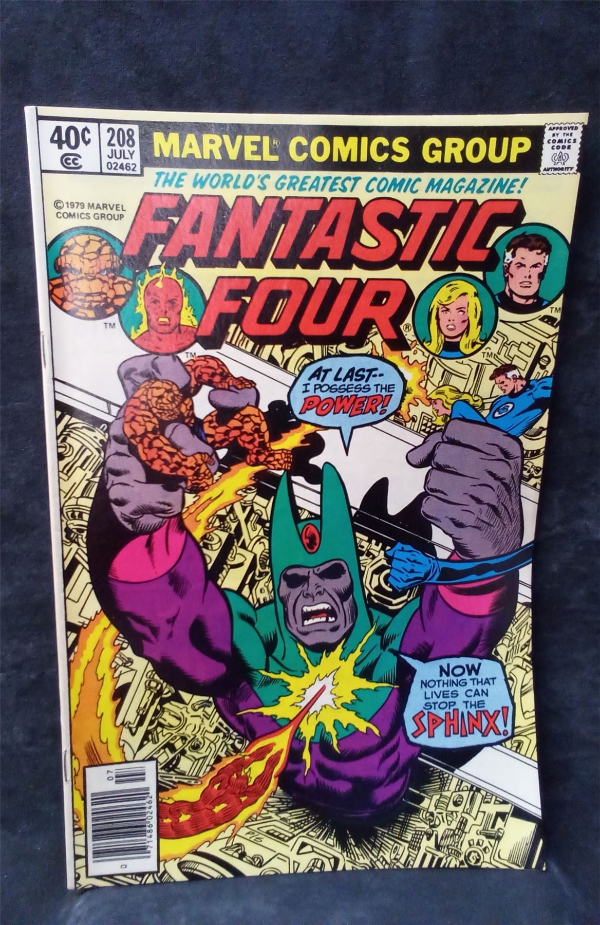 Fantastic Four #208 1979 marvel Comic Book