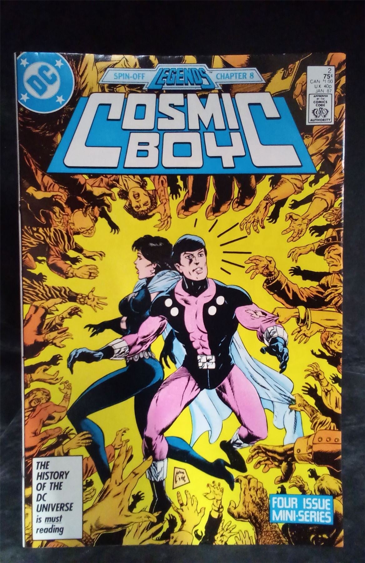 Cosmic Boy #2 1987 DC Comics Comic Book