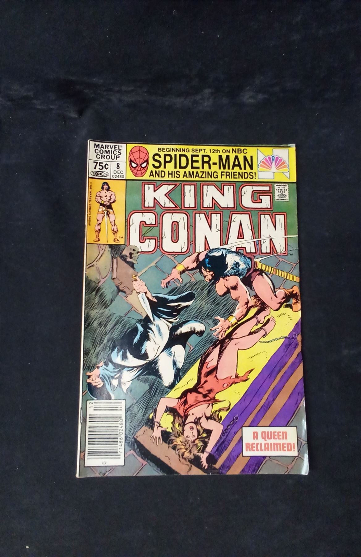 King Conan #8 Direct Edition 1981 marvel Comic Book