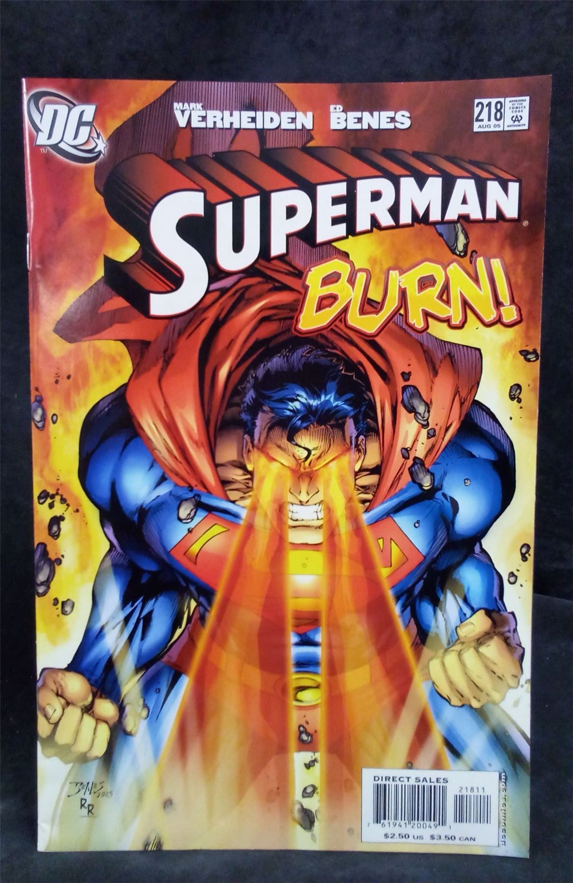 Superman #218 2005 DC Comics Comic Book