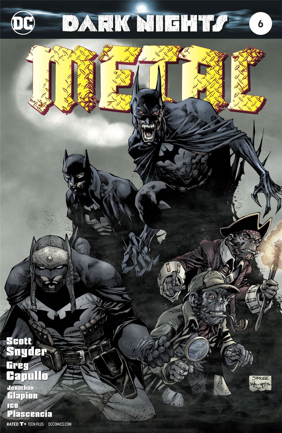Dark Nights Metal #6 (Lee Var Ed) DC Comics Comic Book