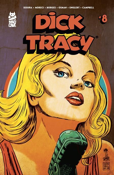 Dick Tracy #8 Cvr B Francesco Francavilla Var Mad Cave Studios Comic Book