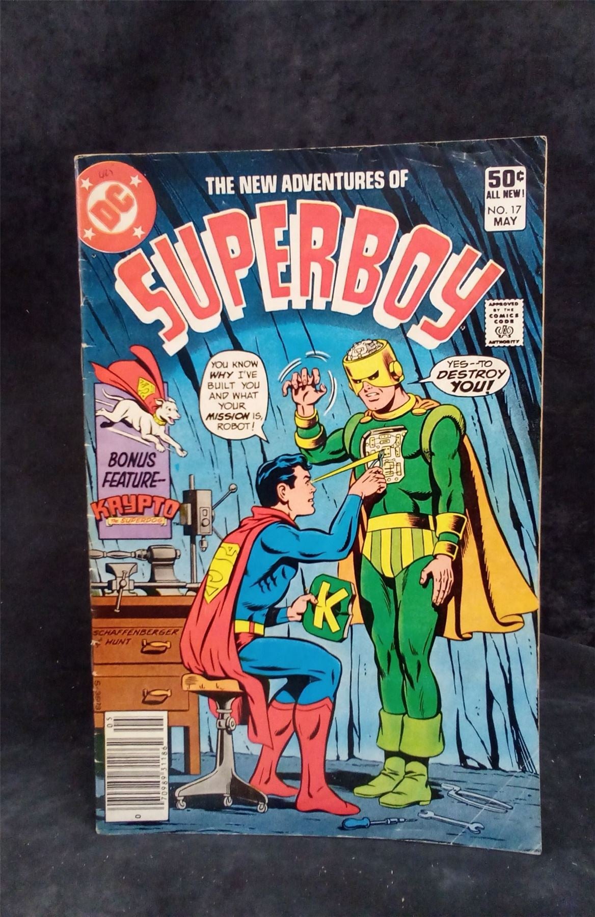 The New Adventures of Superboy #17 1981 DC Comics Comic Book