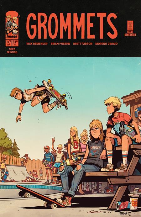 Grommets #1 Third Printing Image Comics Comic Book