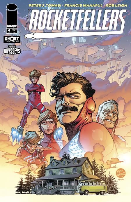 Rocketfellers #4 Cvr B Brad Walker & Brad Anderson Var Image Comics Comic Book
