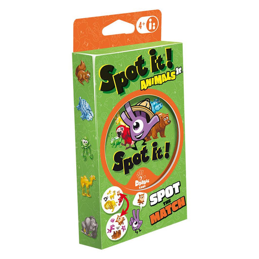 Spot It! Animals Jr. Blister Board Game by Zygomatic