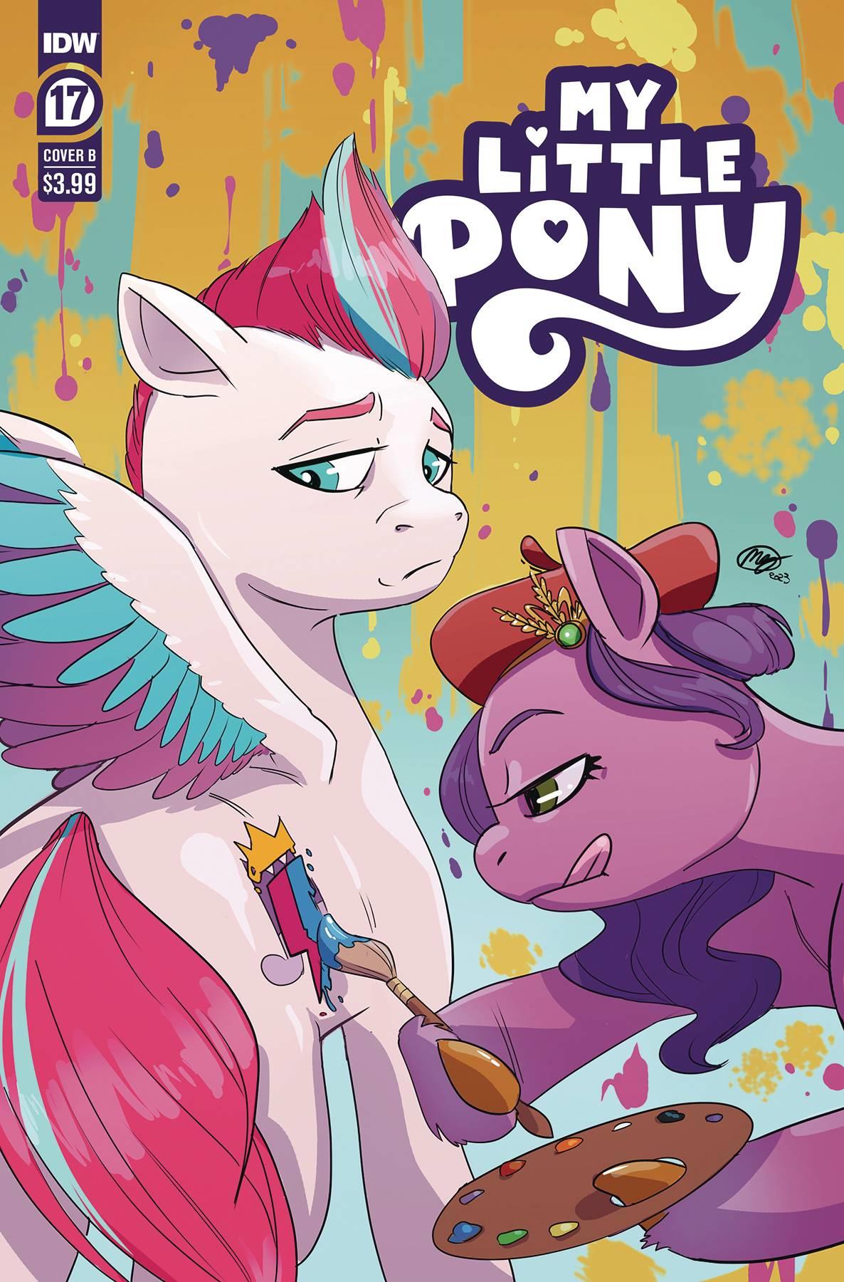 My Little Pony #17 Cvr B Huang Idw-prh Comic Book
