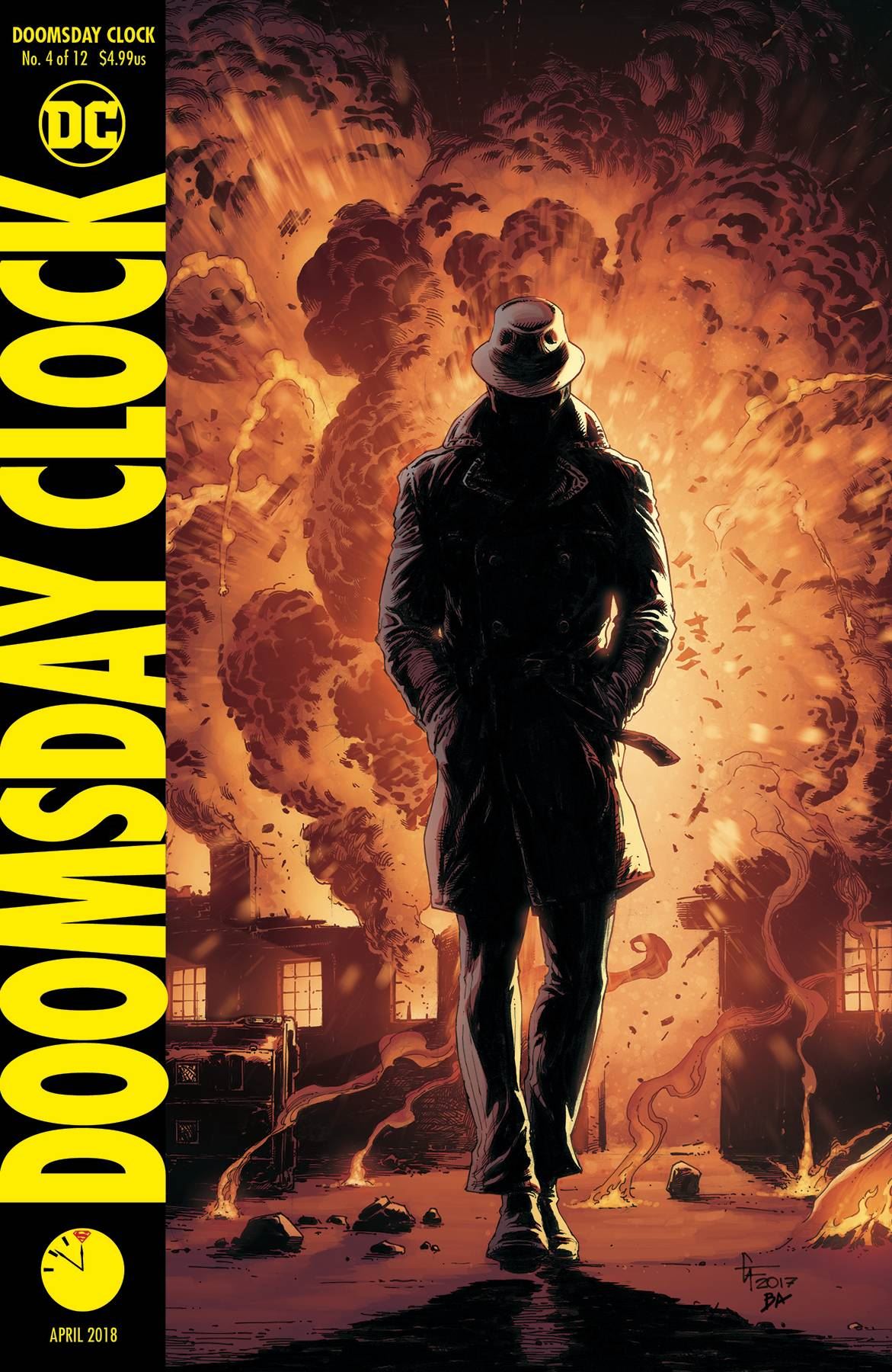 Doomsday Clock #4 (Var Ed) DC Comics Comic Book