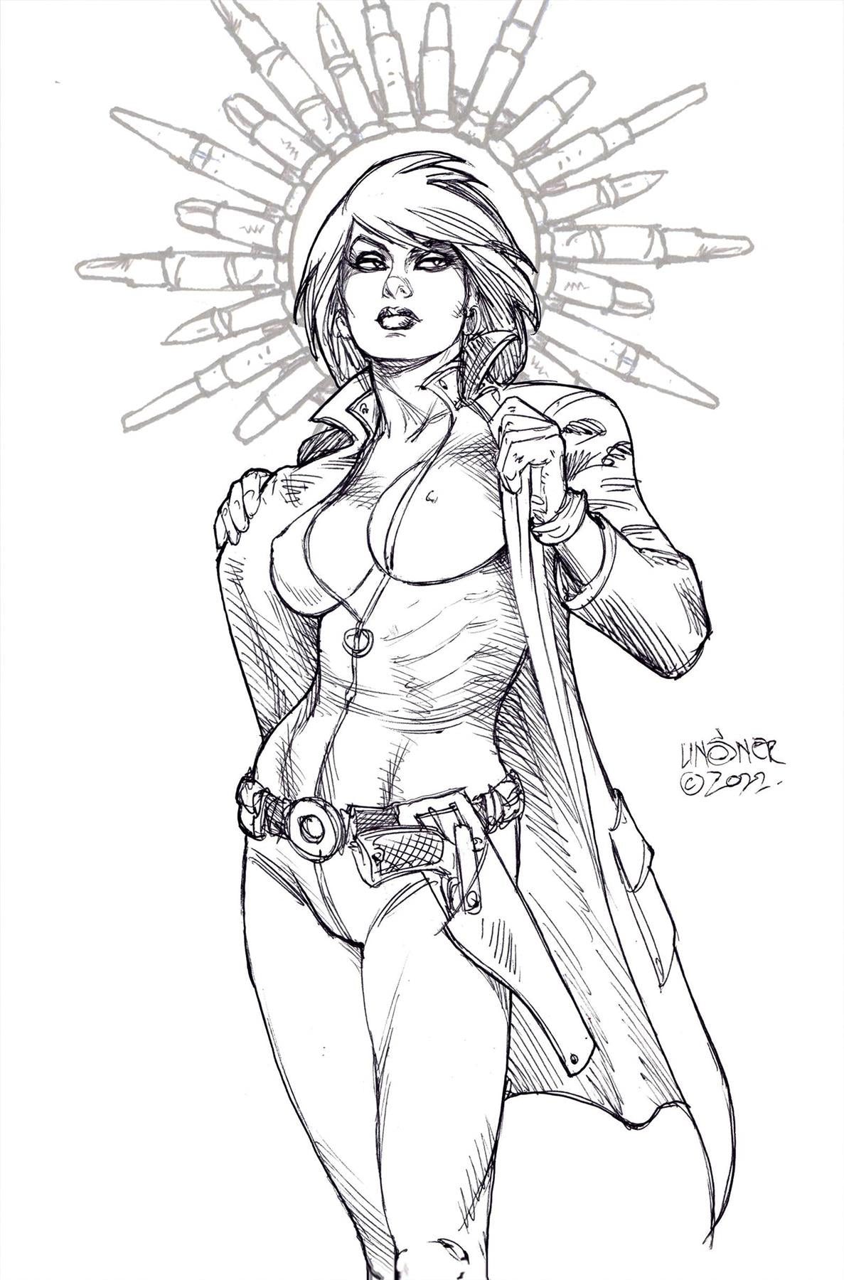 Jennifer Blood Battle Diary #1 Cvr G 15 Copy Incv Linsner Li Dynamite Comic Book