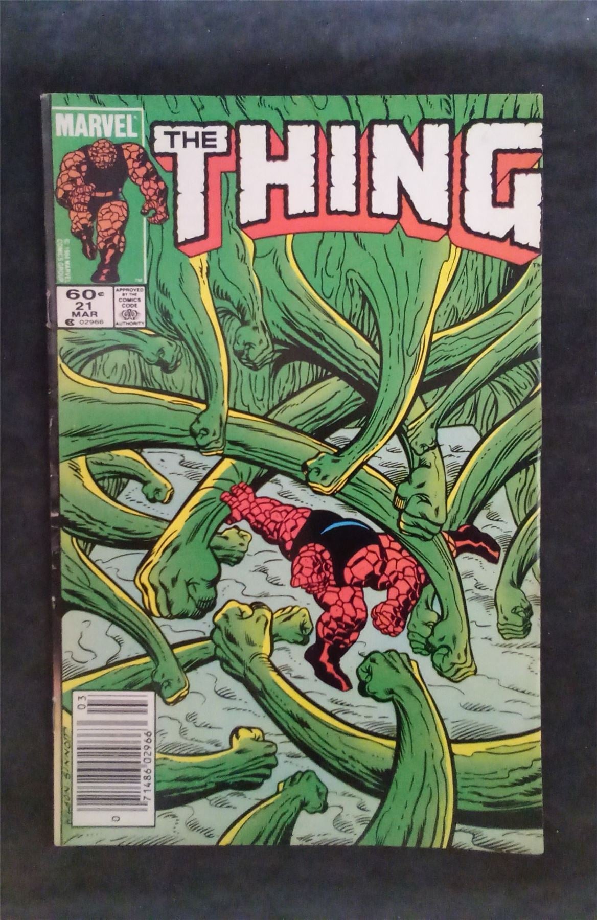 The Thing #21 1985 marvel Comic Book
