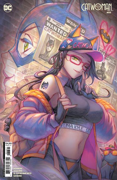 Catwoman #66 Cvr B Rachta Lin Card Stock Var DC Comics Comic Book