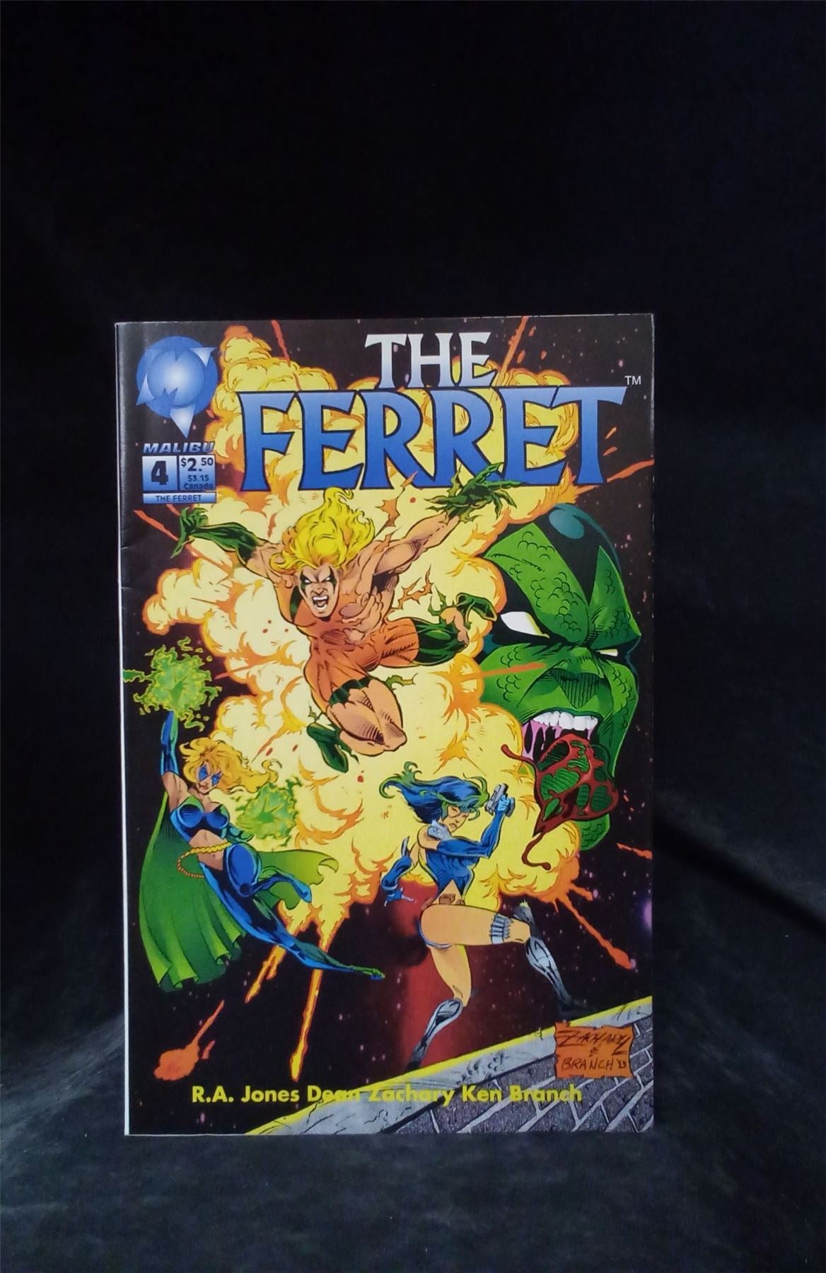 The Ferret #4 Direct Edition 1993 Malibu Comics Comic Book