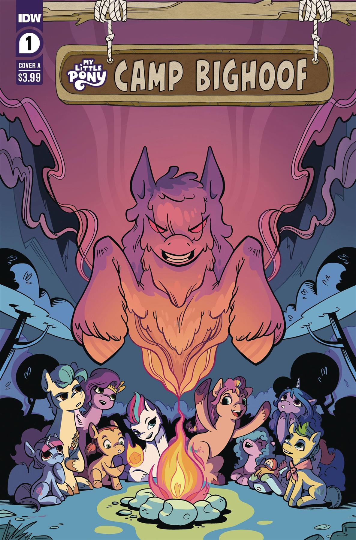 My Little Pony Camp Bighoof #1 Cvr A Sherron Idw-prh Comic Book