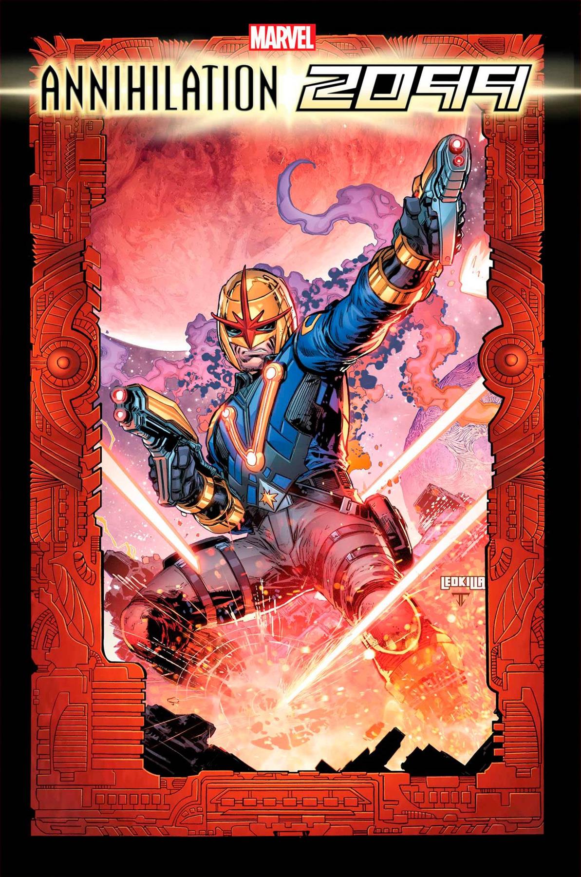 Annihilation 2099 #1 Ken Lashley 2099 Frame Var Marvel Prh Comic Book