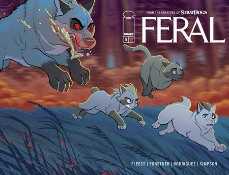 Feral #5 Cvr A Tony Fleecs & Trish Forstner Wraparound Image Comics Comic Book
