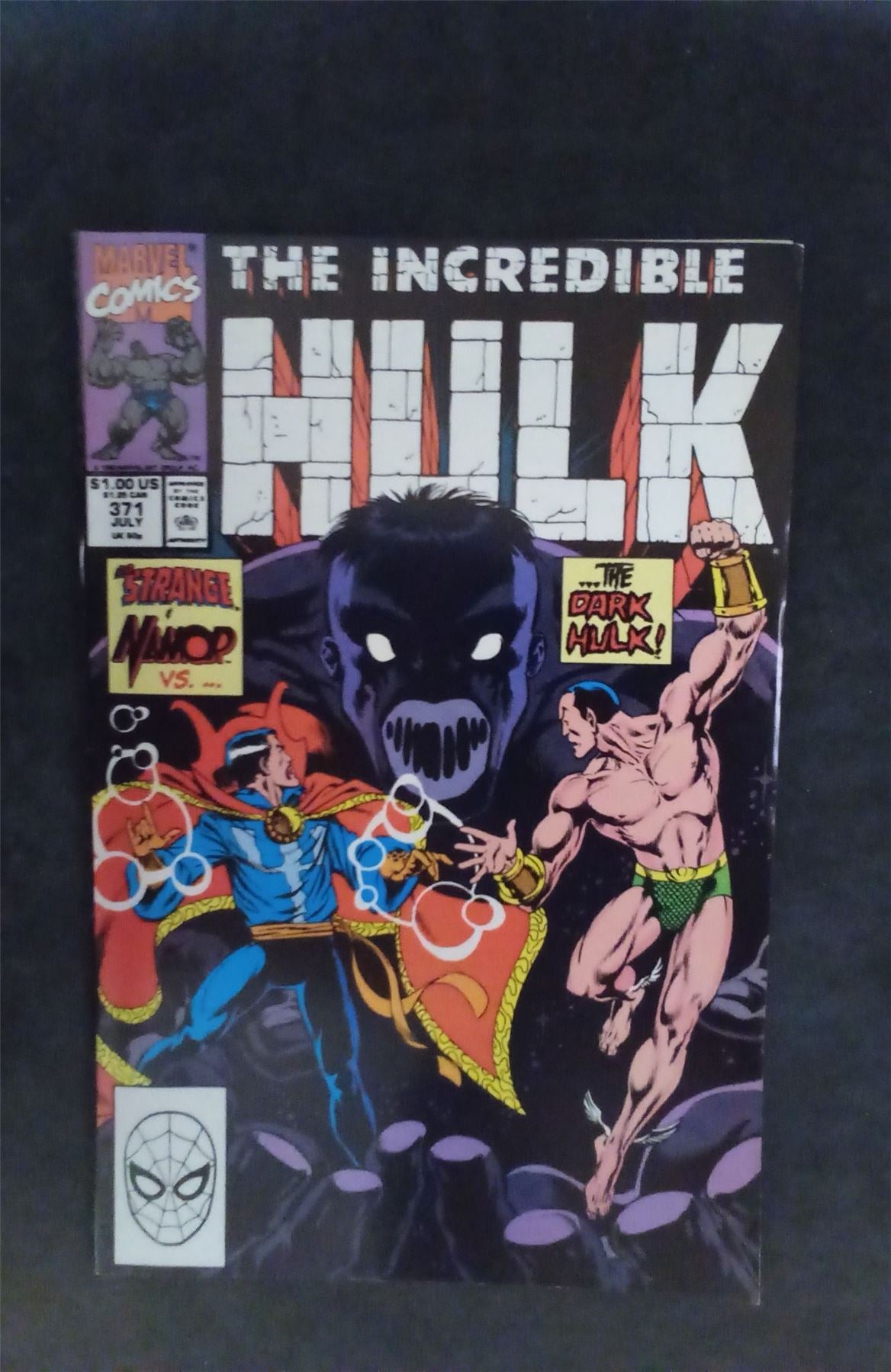 The Incredible Hulk #371 1990 marvel Comic Book